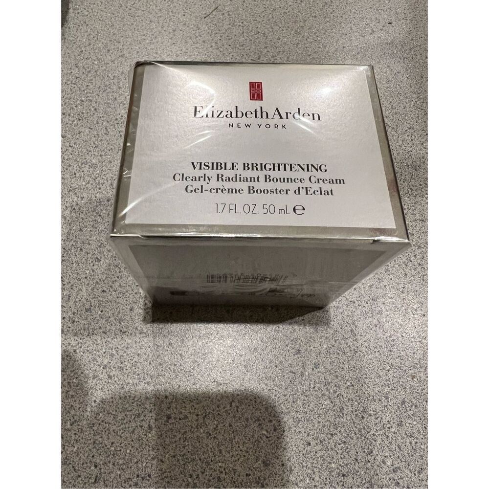 Elizabeth Arden VISIBLE BRIGHTENING CLEARLY RADIANT BOUNCE CREAM $80 1.7 FL OZ